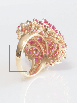 腕の修理 加工後