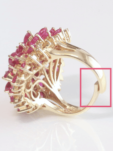 腕の修理 加工前