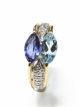 石の取り付け 加工後